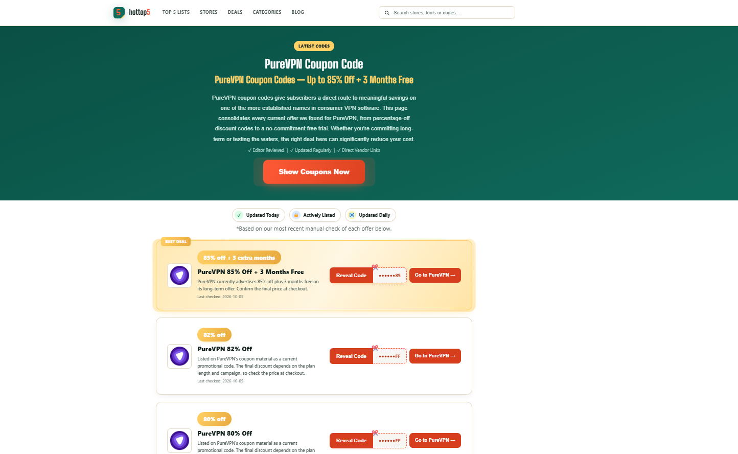 Hottop5.com Coupon Post